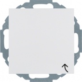 Штепсельная розетка SCHUKO с откидной крышкой цвет: полярная белизна, с блеском Berker S.1/B.3/B.7 G